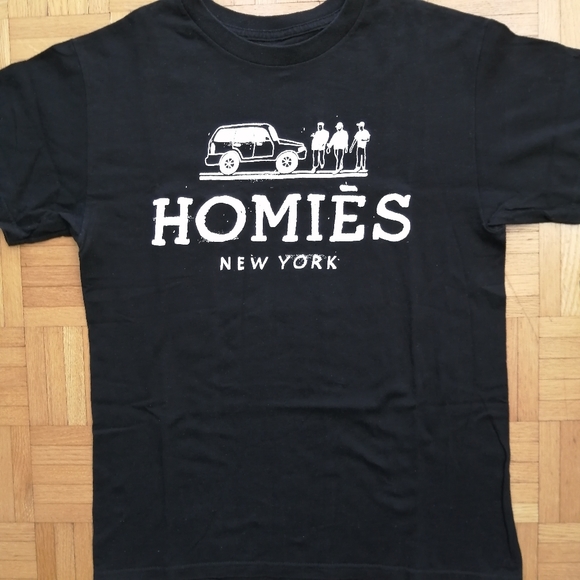 Homiès New York Black T-shirt Medium - Picture 2 of 5